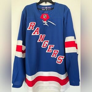 NWT  Adidas New York Rangers Hockey jersey